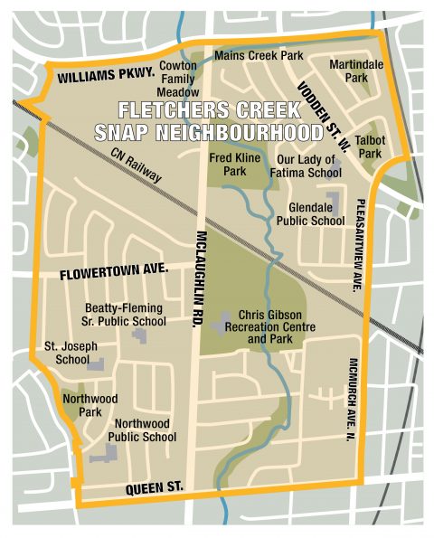 Fletchers Creek SNAP boundaries