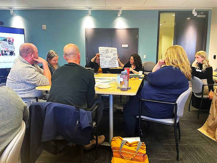 Participants at Fletchers Creek SNAP workshop hosted by CVC