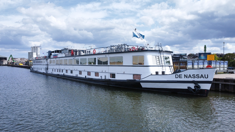 De Nassau ship, part of Boat and Bike fleet